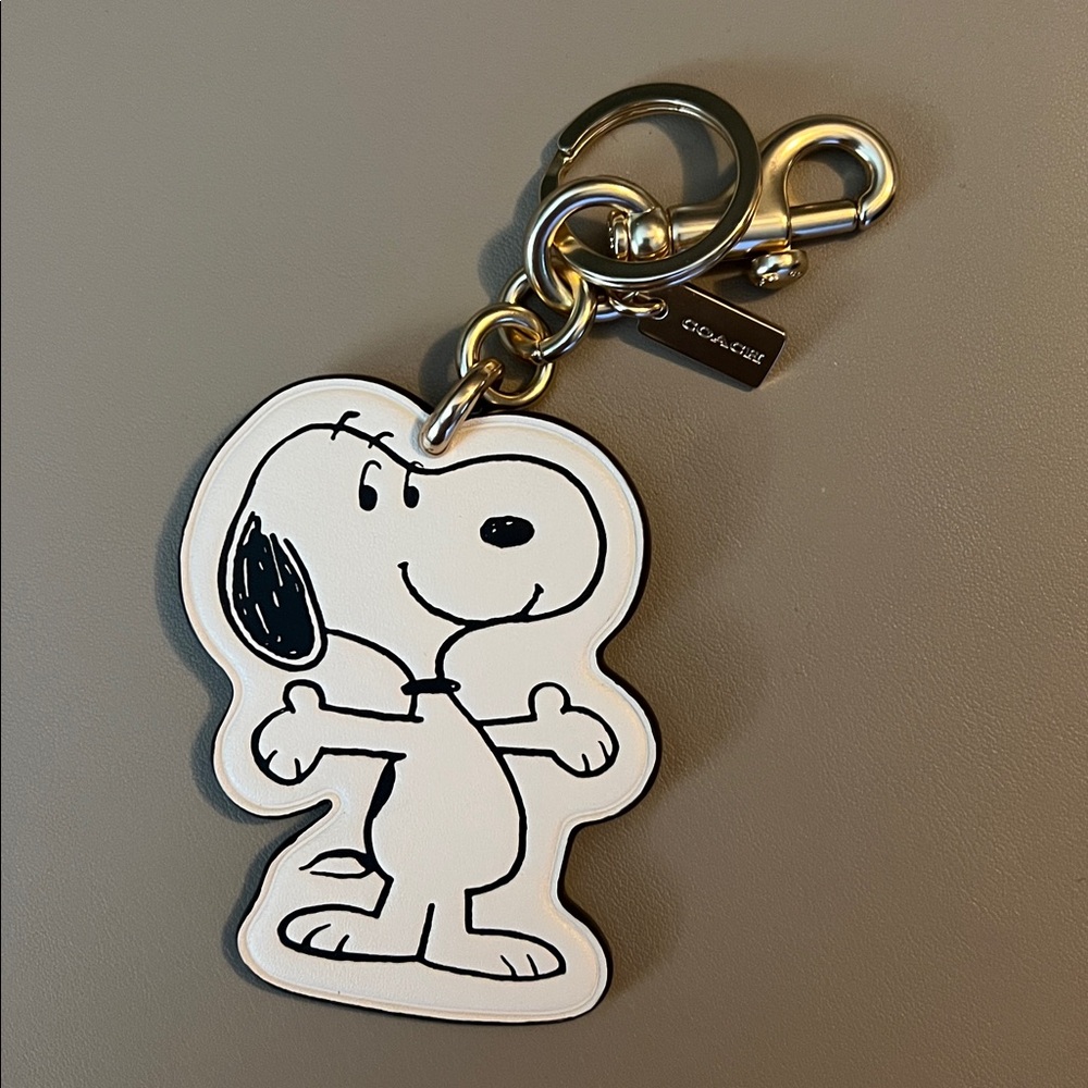 Coach X Peanuts Snoopy Bag Charm NWOT